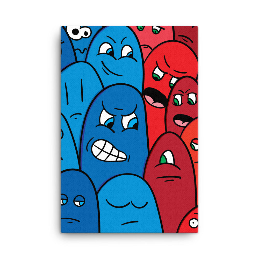 Thinggys - Segregation Canvas