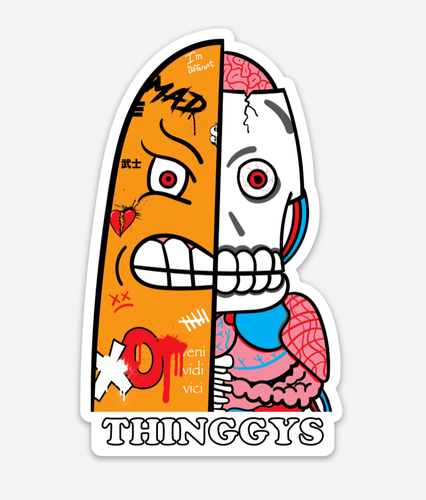Thinggys- Inside Out Graffiti Stickers
